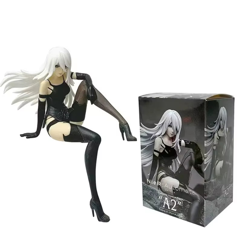 15CM Nier:Automata Yorha Type A2 PVC Anime Action Figures Model Collection Ornament Anime Cartoon Model Toy Gift