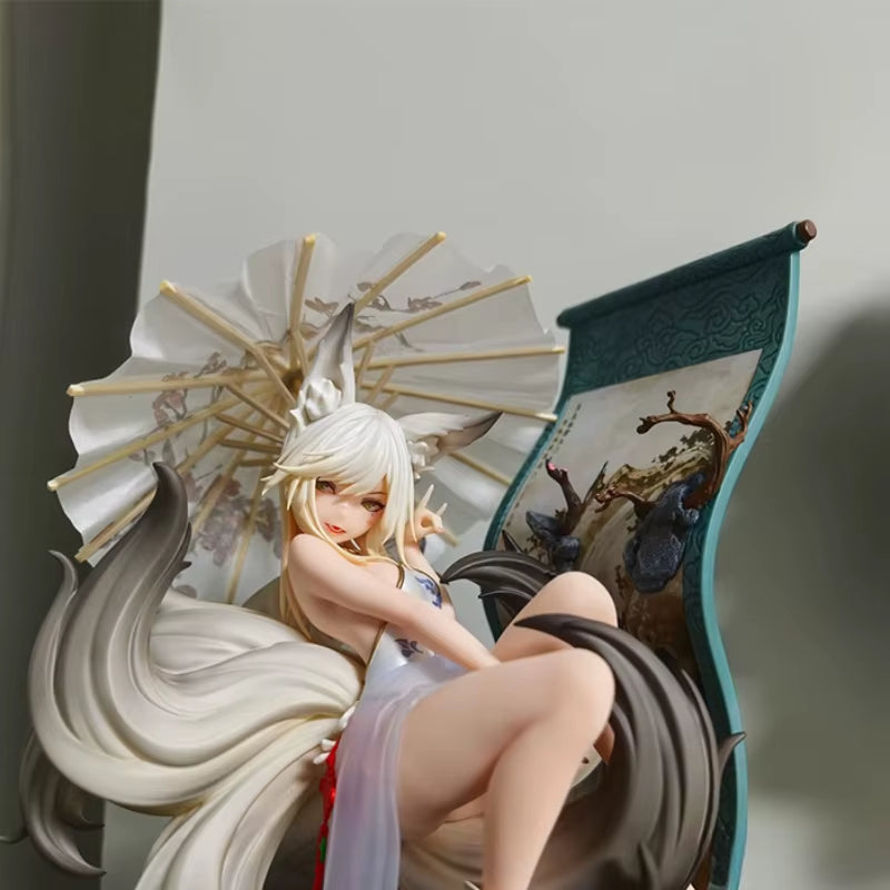 Animester 1/7 Painting Fox Ink Li Ink Shang Li Qing Ver Anime Action Figures Collectible Model Room Decoration Birthday Gift
