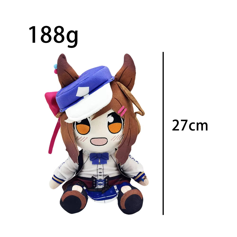Kawaii Uma Musume Plush Toy Anime Pretty Derby Character Merchandise Rice Shower Oguri Cap Maruzensky Toys Birthday Xmas Gift