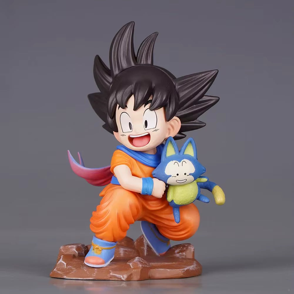 🔥 Figura Anime Dragon Ball Z – Goku “Embrace Puro” 10 cm PVC | Modelo Coleccionable GK 🔥
