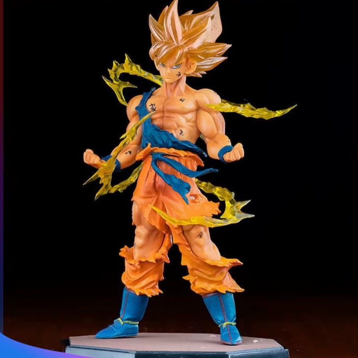 Figura de Goku Super Saiyan – Dragon Ball Z | Modelo Coleccionable de 17 cm en PVC