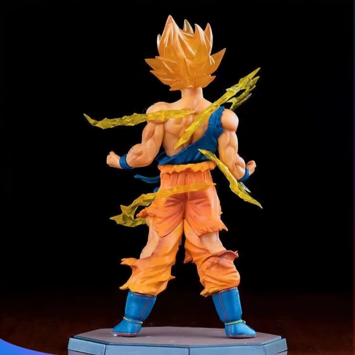 Figura de Goku Super Saiyan – Dragon Ball Z | Modelo Coleccionable de 17 cm en PVC