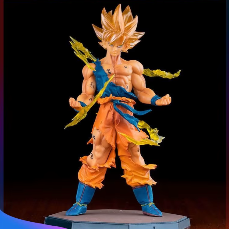 Figura de Goku Super Saiyan – Dragon Ball Z | Modelo Coleccionable de 17 cm en PVC