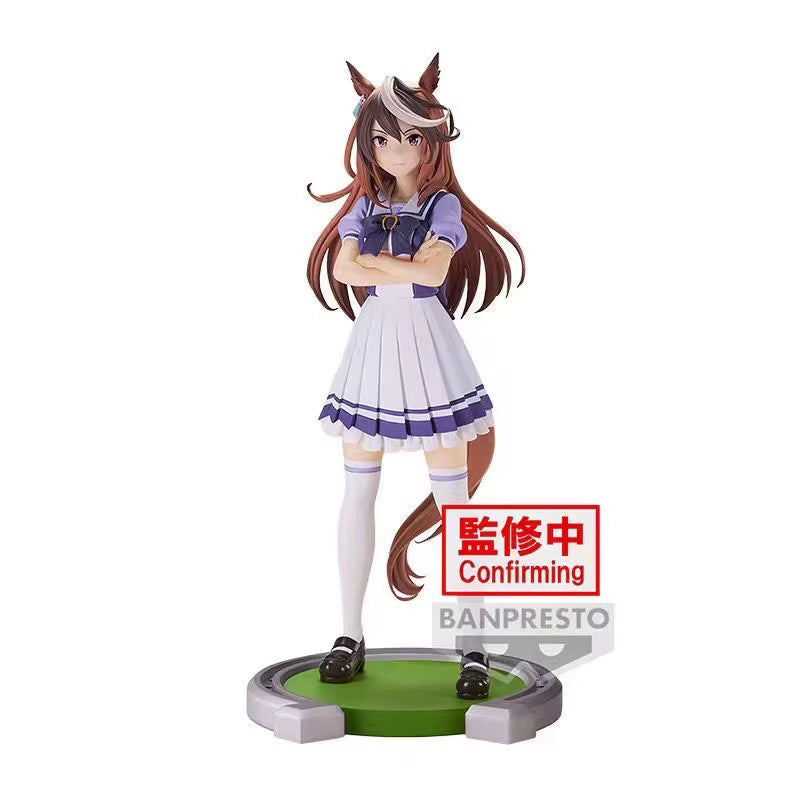 Genuine  Umamusume Pretty Derby Kitasan Black Tokai Teio Tamamo Cross MR.C.B Anime Action Figures Model Toys Gift for Kids