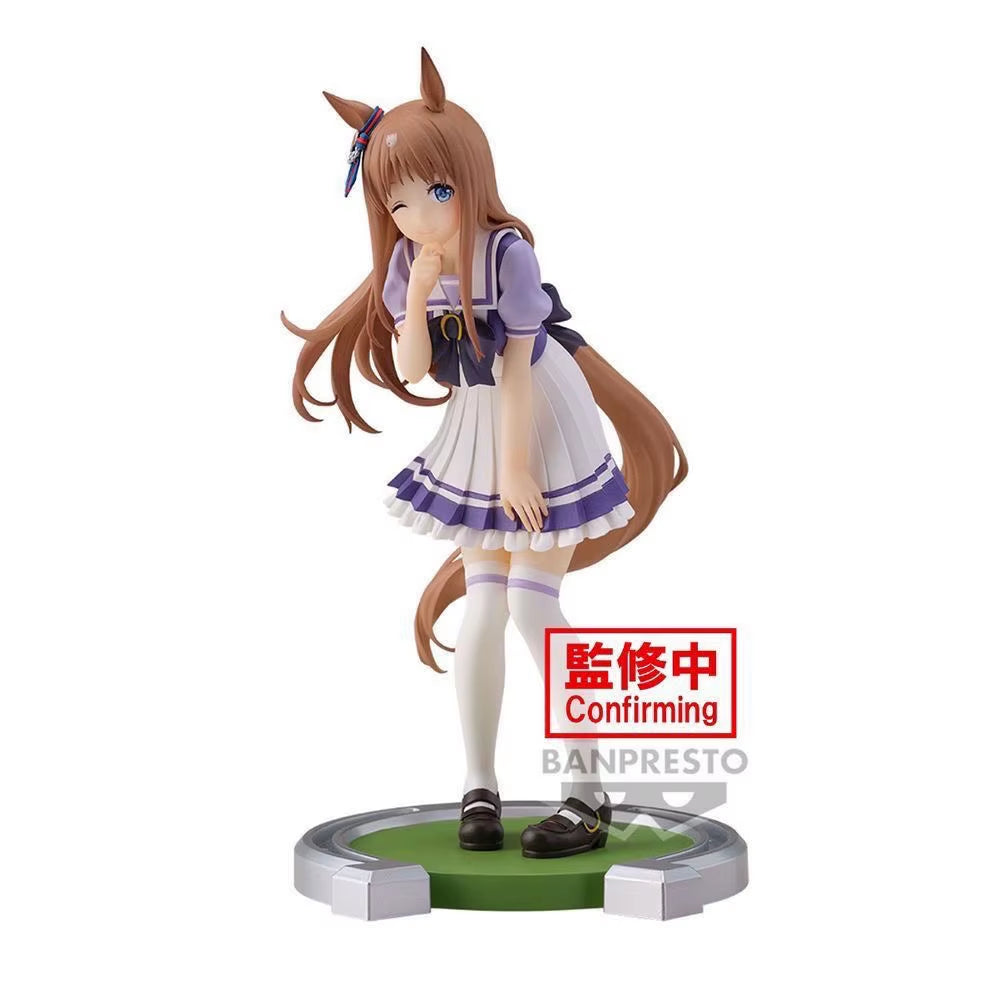 Genuine  Umamusume Pretty Derby Kitasan Black Tokai Teio Tamamo Cross MR.C.B Anime Action Figures Model Toys Gift for Kids