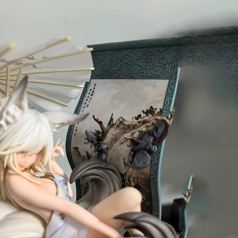 Animester 1/7 Painting Fox Ink Li Ink Shang Li Qing Ver Anime Action Figures Collectible Model Room Decoration Birthday Gift
