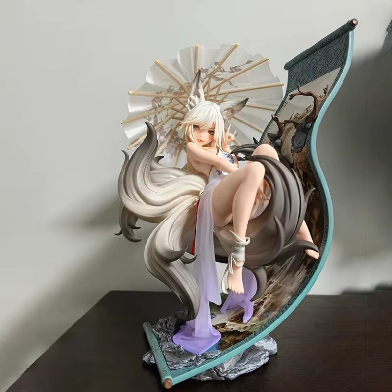 Animester 1/7 Painting Fox Ink Li Ink Shang Li Qing Ver Anime Action Figures Collectible Model Room Decoration Birthday Gift