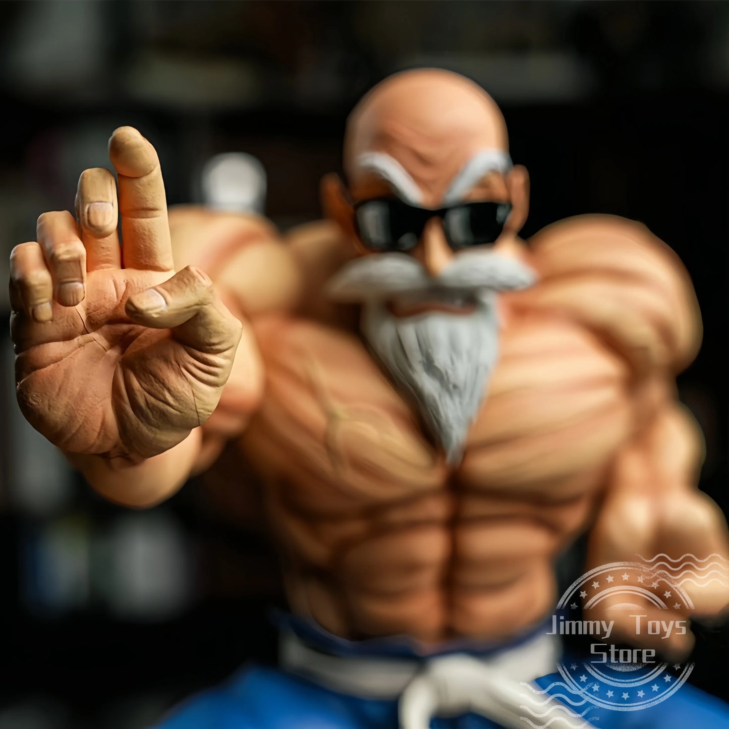 💪🐢 Figura Dragon Ball – Maestro Roshi “Muscle Mode” 10 cm | PVC GK Coleccionable 🔥