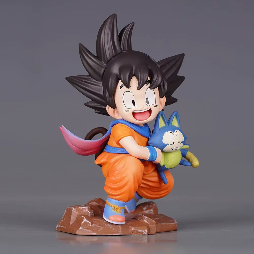 🔥 Figura Anime Dragon Ball Z – Goku “Embrace Puro” 10 cm PVC | Modelo Coleccionable GK 🔥