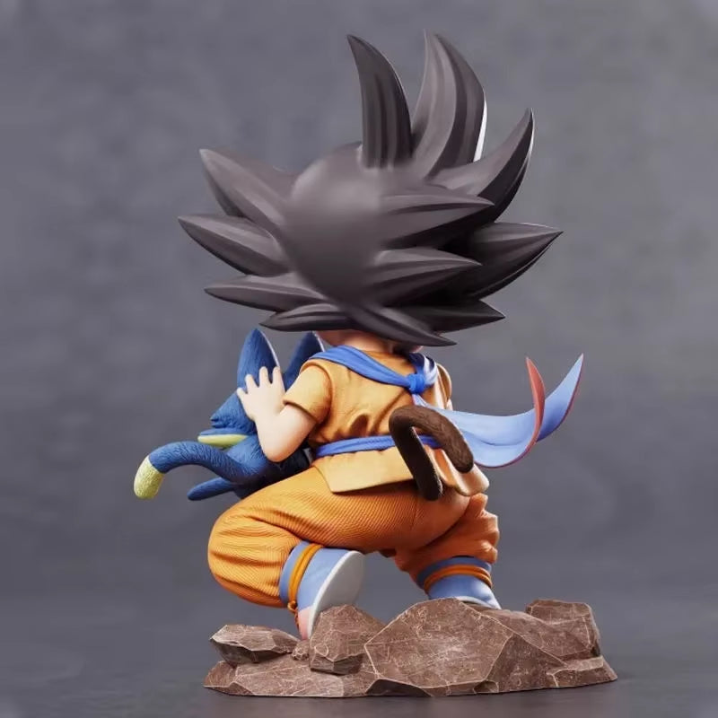 🔥 Figura Anime Dragon Ball Z – Goku “Embrace Puro” 10 cm PVC | Modelo Coleccionable GK 🔥