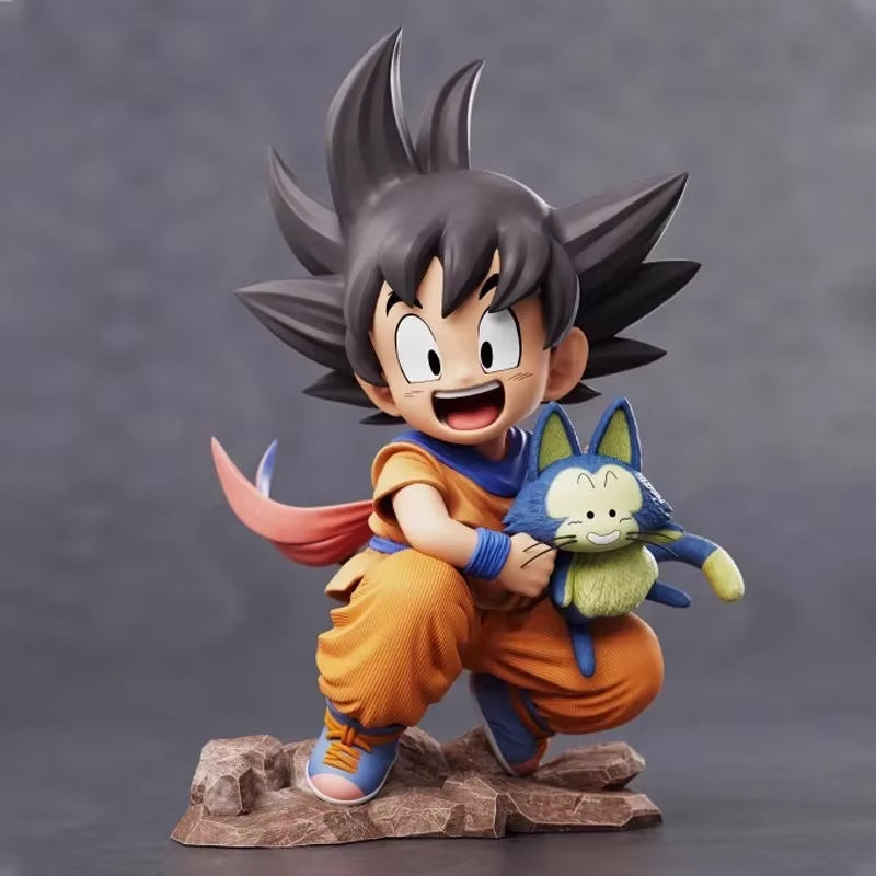 🔥 Figura Anime Dragon Ball Z – Goku “Embrace Puro” 10 cm PVC | Modelo Coleccionable GK 🔥